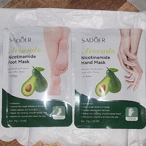 Avocado Nicotinamide Hand and Foot Mask